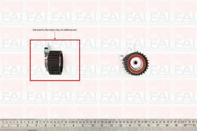 FAI AUTOPARTS t9376 -  Натяжной ролик, ремень ГРМ